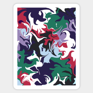 Deep Winter (Seasonal Color Palette) Sticker